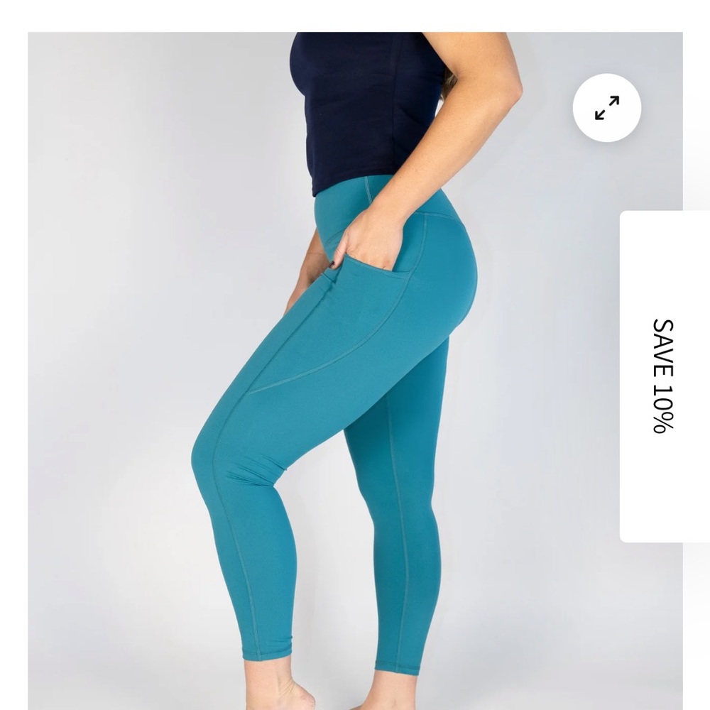 Actiwear Teal High-Waisted Leggings new never use. It is better than lululemon